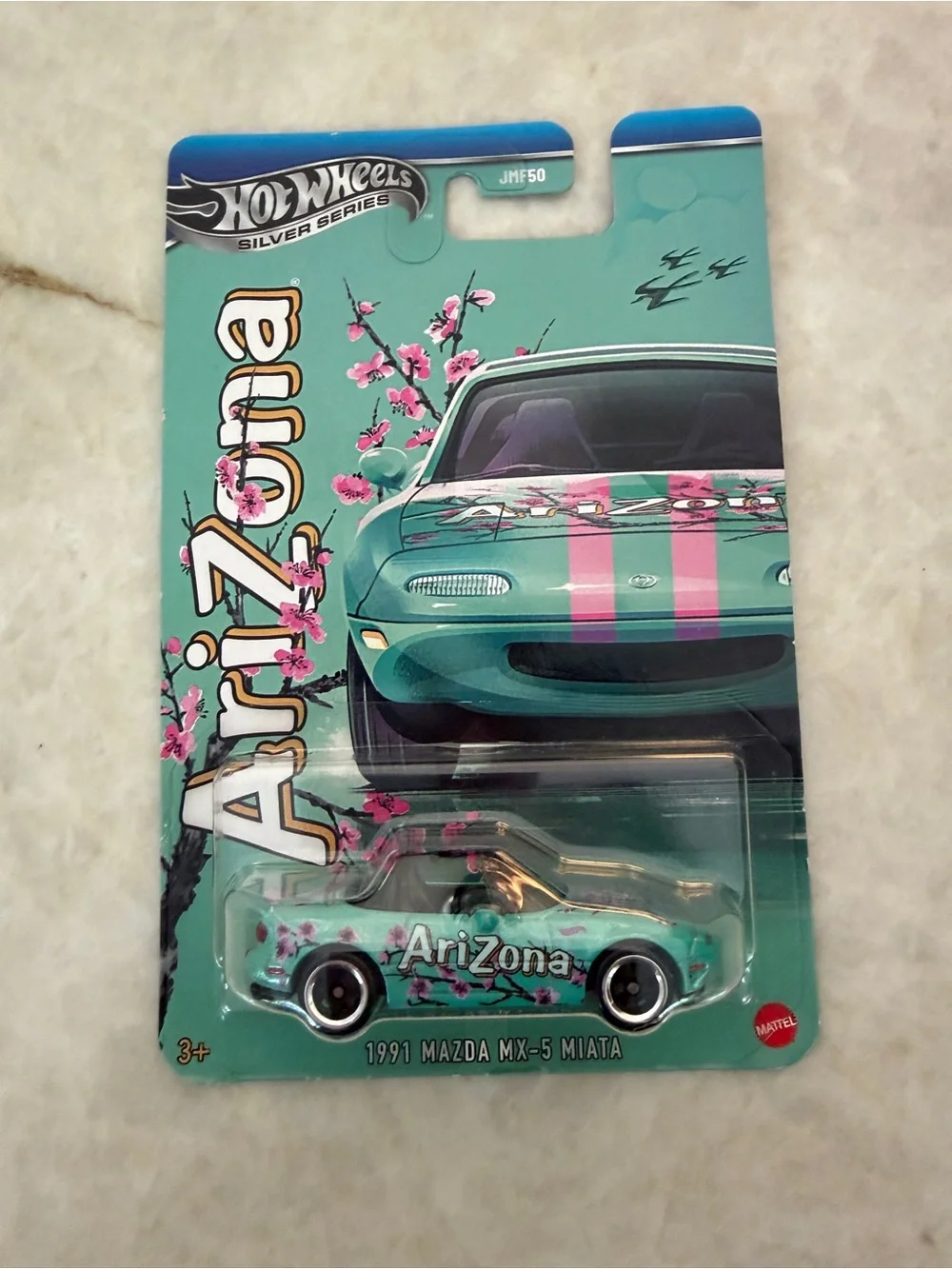 New Hot Wheels Silver Series JMF50 Arizona Tea Mazda MX-5 Miata 2026 7-Eleven Ex